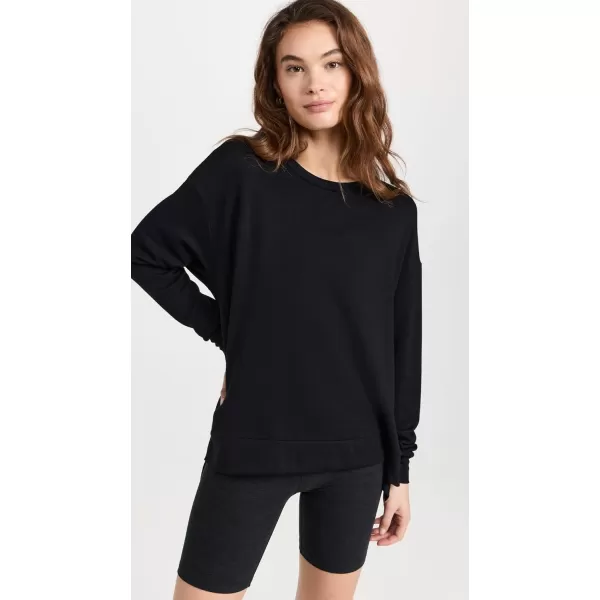 Beyond Yoga Womens Off Duty PulloverBlack