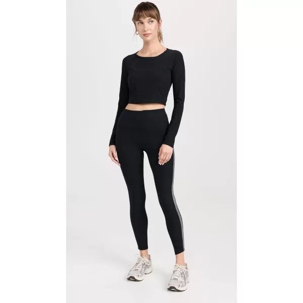 Beyond Yoga Womens Spacedye Enlighten Cropped PulloverDarkest Night