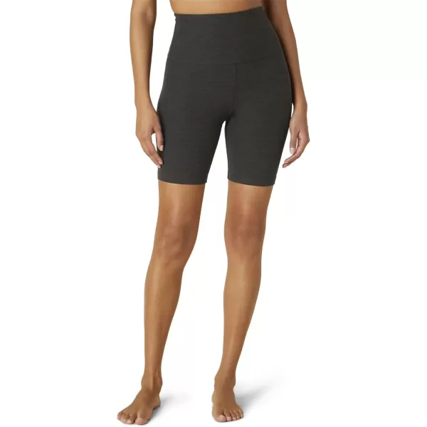 Beyond Yoga Womens Spacedye Keep Pace Biker ShortsDarkest Night