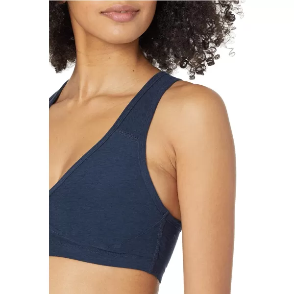 Beyond Yoga Womens Spacedye Lift Your Spirits BraNocturnal Navy