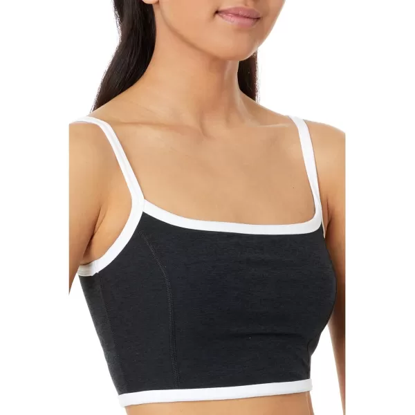 Beyond Yoga Womens Spacedye New Moves High Cropped TankDarkest Night