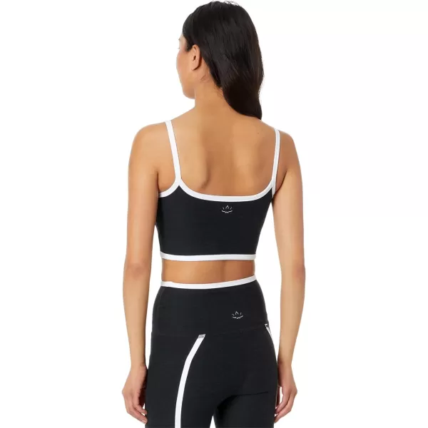 Beyond Yoga Womens Spacedye New Moves High Cropped TankDarkest Night