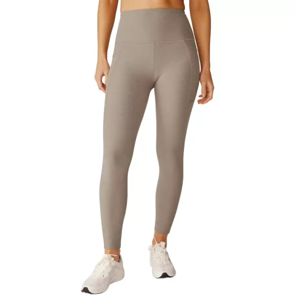 Beyond Yoga Womens Spacedye Out of Pocket Midi LeggingsBirch Heather