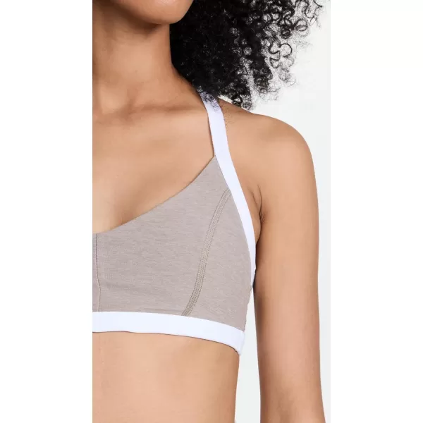 Beyond Yoga Womens Spacedye Outlines BraBirchCloud White