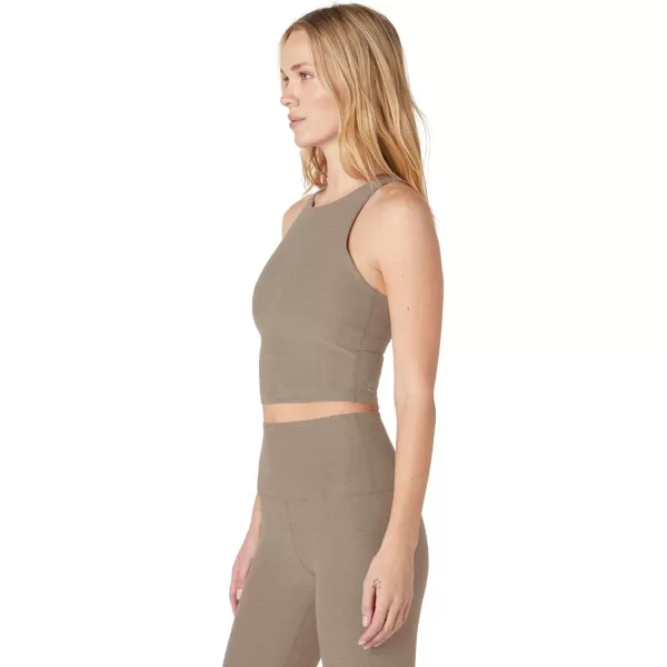 Beyond Yoga Womens Spacedye Refocus Cropped TankBirch Heather