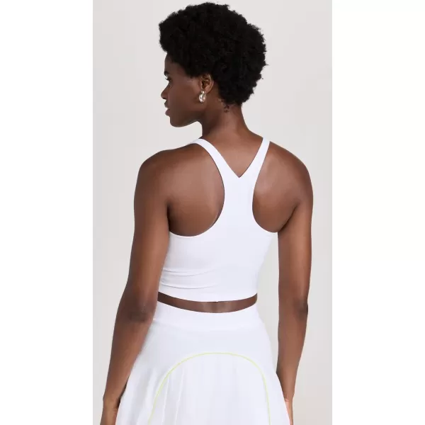 Beyond Yoga Womens Spacedye Refocus Cropped TankCloud White