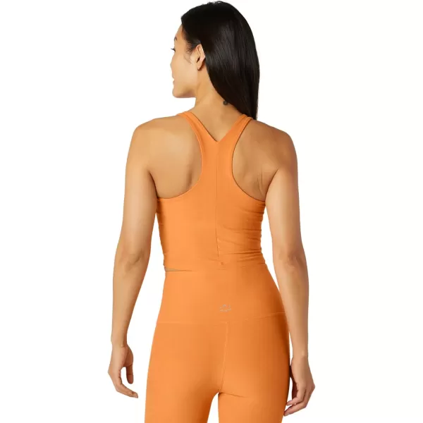 Beyond Yoga Womens Spacedye Refocus Cropped TankMellow Apricot Heather