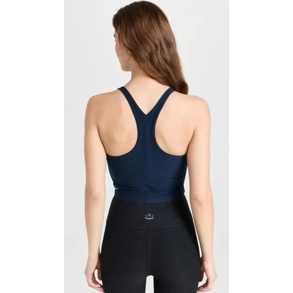 Beyond Yoga Womens Spacedye Refocus Cropped TankNocturnal Navy