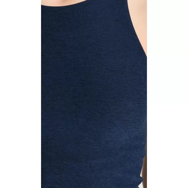 Beyond Yoga Womens Spacedye Refocus Cropped TankNocturnal Navy