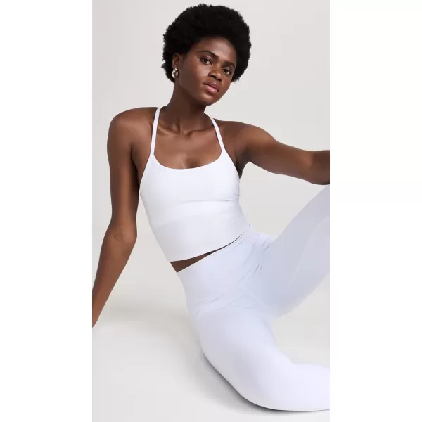 Beyond Yoga Womens Spacedye Slim Racerback TankCloud White