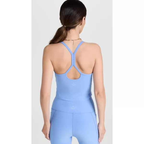 Beyond Yoga Womens Spacedye Slim Racerback TankFlower Blue Heather