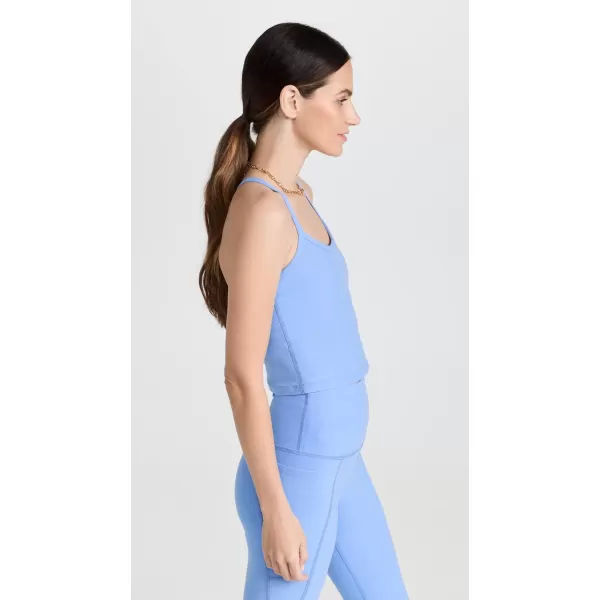 Beyond Yoga Womens Spacedye Slim Racerback TankFlower Blue Heather