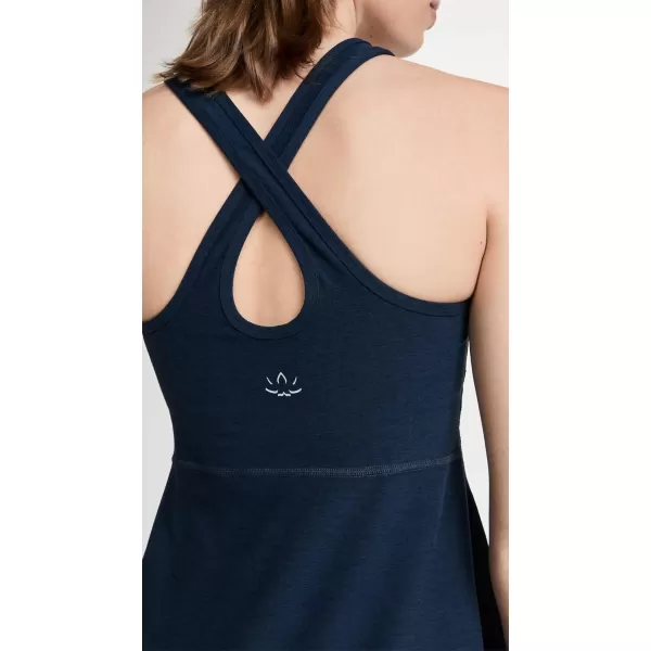 Beyond Yoga Womens Under Lock and Key DressNocturnal Navy