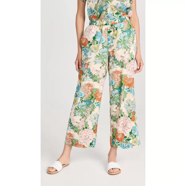 Birds of Paradis Womens Willa PantsVintage Courtyard