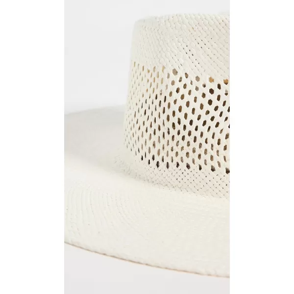 Brixton Womens Jo Panama Straw Rancher HatPanama White