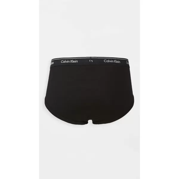 Calvin Klein Mens Cotton Classics Multipack BriefsGrey HeatherWhiteBlack