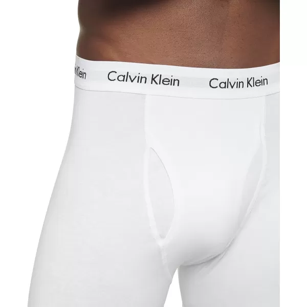 Calvin Klein Mens Cotton Stretch 3Pack Boxer Brief3 White