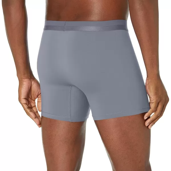 Calvin Klein Mens Modern Structure Micro Boxer BriefDurango Blue