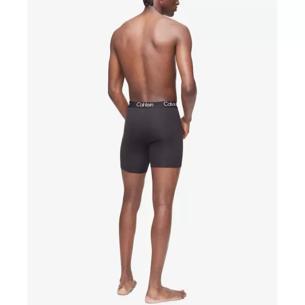 Calvin Klein Mens Ultra Soft Modern Modal Boxer Brief3 Black