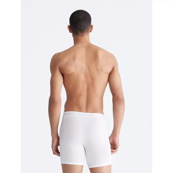 Calvin Klein Mens Ultra Soft Modern Modal Boxer BriefWhite