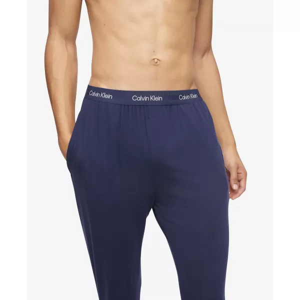 Calvin Klein Mens Ultra Soft Modern Modal Lounge JoggerBlue Shadow