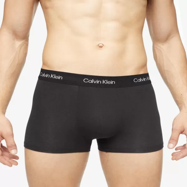 Calvin Klein Mens Ultra Soft Modern Modal TrunkBlack