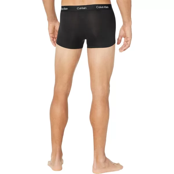 Calvin Klein Mens Ultra Soft Modern Modal TrunkBlack