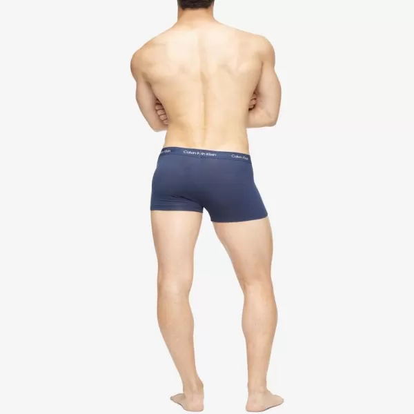 Calvin Klein Mens Ultra Soft Modern Modal TrunkBlue Shadow