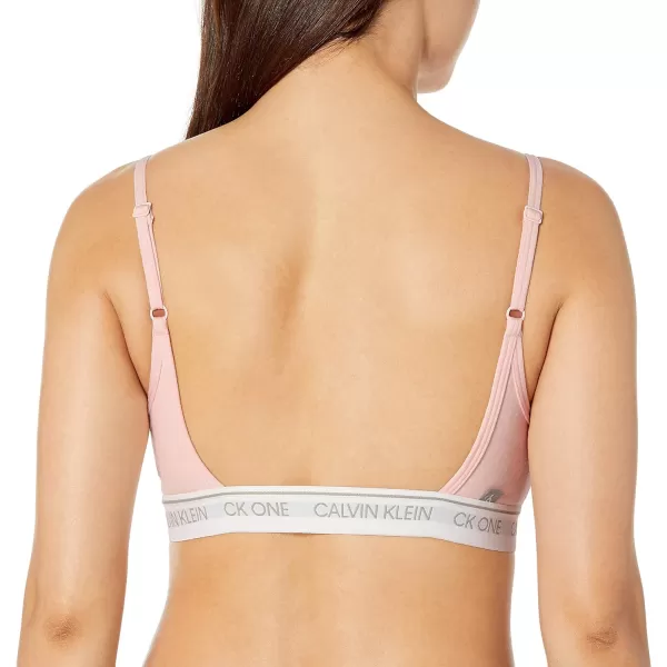 Calvin Klein Womens CK One Cotton Unlined BraletteNymphs Thigh