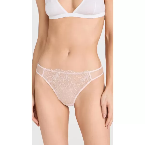 Calvin Klein Womens Floral Lace ThongNymphs Thigh