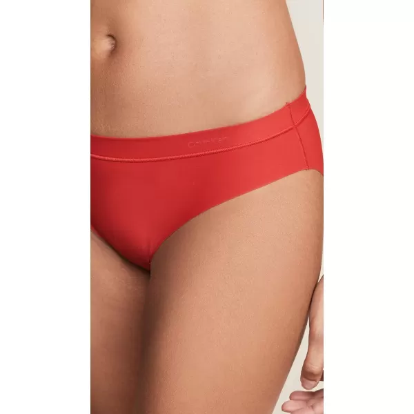 Calvin Klein Womens Form BikiniManic Red