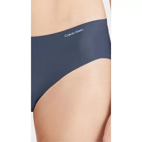 Calvin Klein Womens Invisibles Hipster Multipack PantySpeakeasyLight CaramelBlack