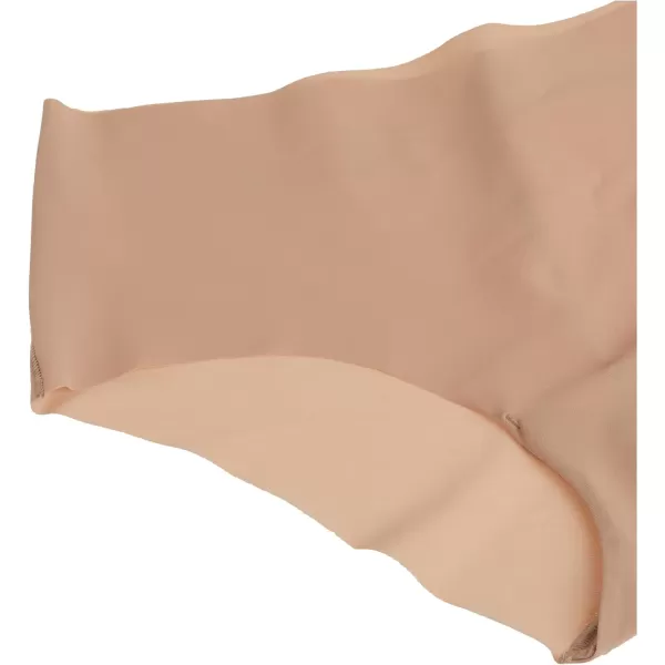 Calvin Klein Womens Invisibles Hipster PantyLight Caramel