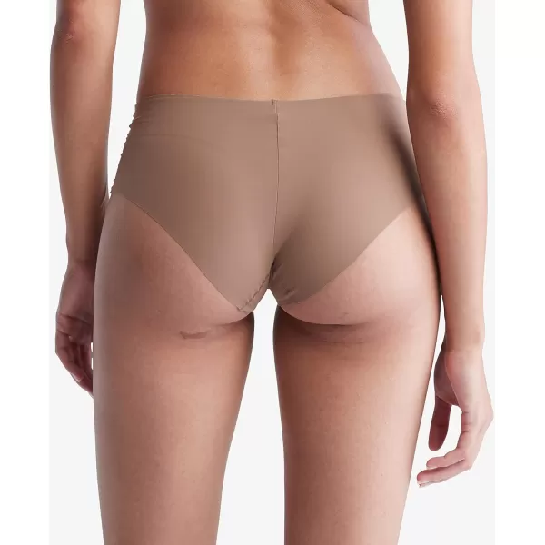 Calvin Klein Womens Invisibles Hipster PantyMauve Brown