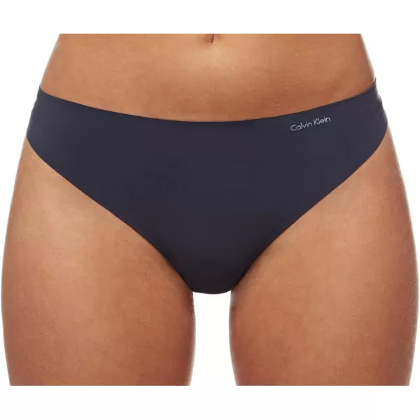 Calvin Klein Womens Invisibles Thong MultiPack Panty3 SpeakeasyLight CaramelBlack