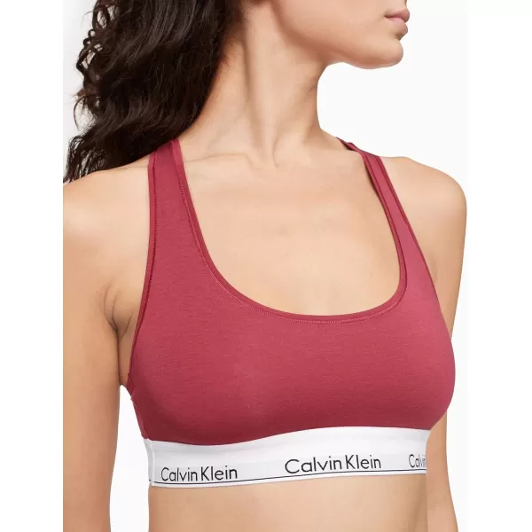 Calvin Klein Womens Modern Cotton BraletteDeep Sea Rose