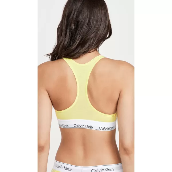 Calvin Klein Womens Modern Cotton BralettePop Yellow