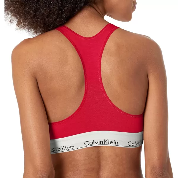 Calvin Klein Womens Modern Cotton BraletteRed