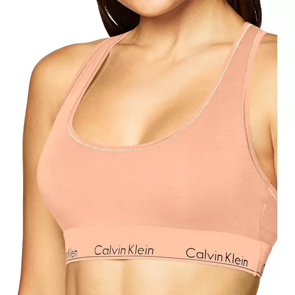 Calvin Klein Womens Modern Cotton BraletteWarm Camel