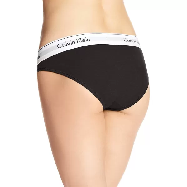 Calvin Klein Womens Modern Cotton Stretch Bikini PantyBlack