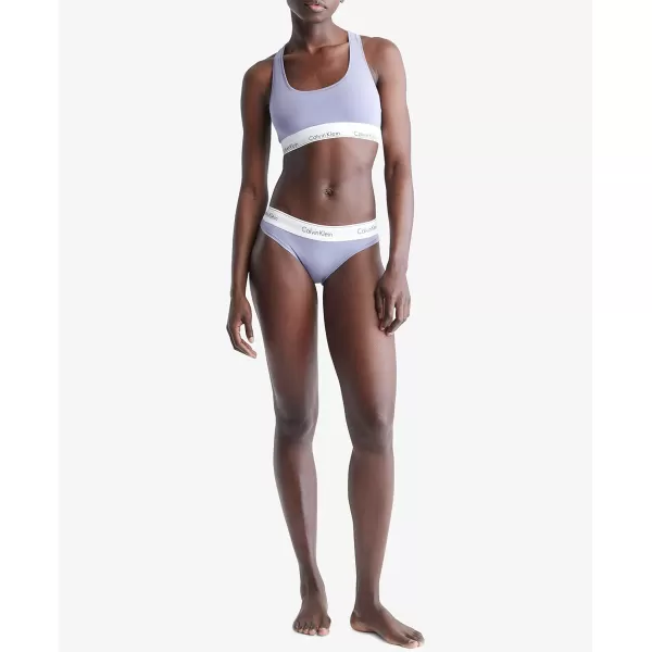 Calvin Klein Womens Modern Cotton Stretch Bikini PantySplash of Grape