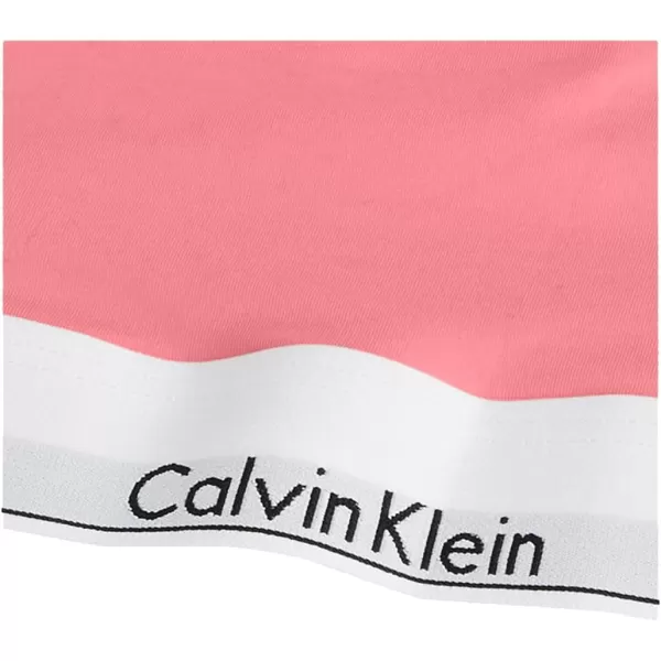 Calvin Klein Womens Modern Cotton Unlined Wireless BraletteRosey Dream