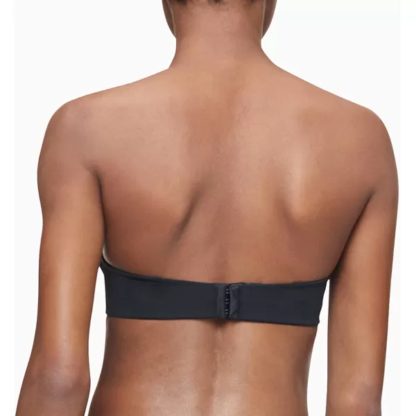 Calvin Klein Womens Perfectly Fit Strapless Convertible PushUp BraBlack001