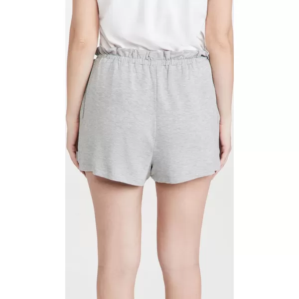 Calvin Klein Womens Pure Lounge Sleep Short Snow Heather MediumCalvin Klein Womens Pure Lounge Sleep Short Snow Heather Medium