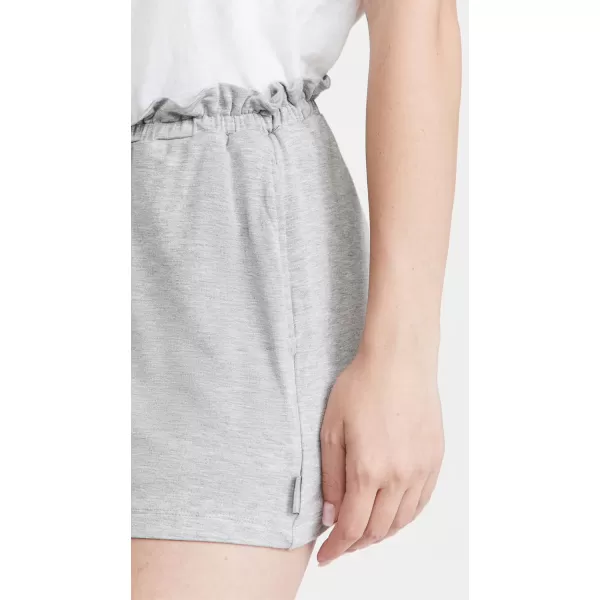 Calvin Klein Womens Pure Lounge Sleep Short Snow Heather MediumCalvin Klein Womens Pure Lounge Sleep Short Snow Heather Medium