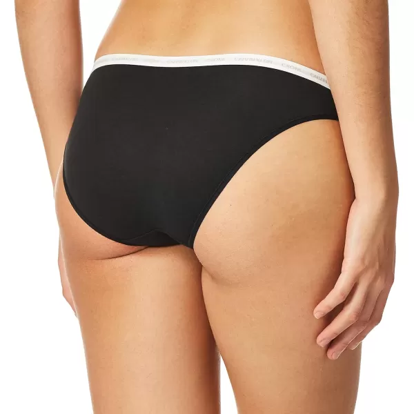 Calvin Klein Womens Standard Ck One Cotton Bikini SinglesBlack