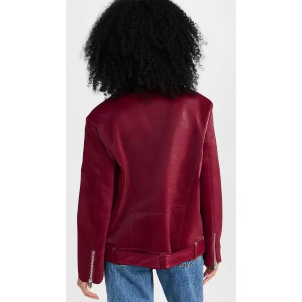 Cinq  Sept Womens Brice JacketOxblood