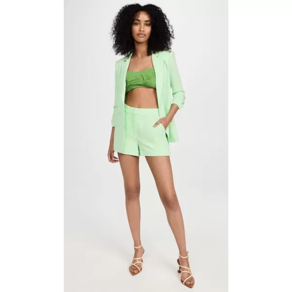 Cinq  Sept Womens Crepe Khloe BlazerGreen Papaya