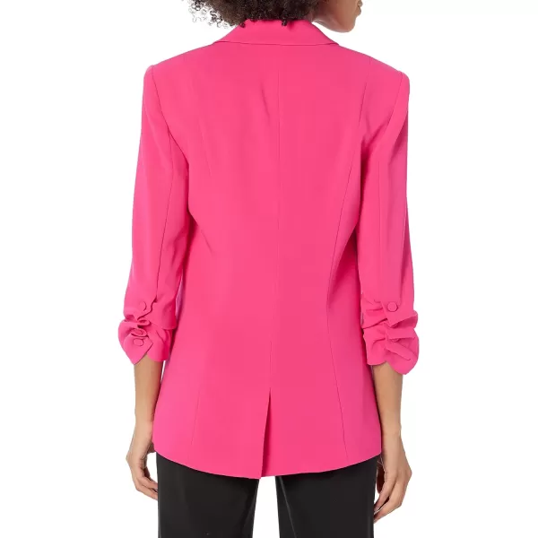 Cinq a Sept Womens Crepe Khloe BlazerHot Magenta