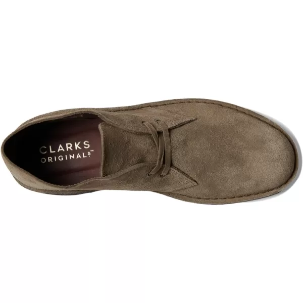 Clarks Mens Desert Chukka BootDark Grey Suede